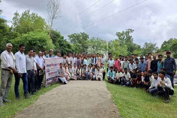 RPS कॉलेज में युवा संवाद सह सम्मान समारोह आयोजित