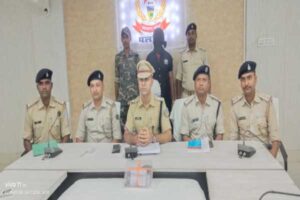 देसी कट्टा और जिंदा कारतूस के साथ शातिर अपराधी नितेश शर्मा गिरफ्तार