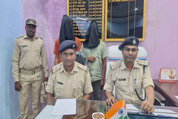 पशु तस्करी की रेकी कर रहे दो आरोपी गिरफ्तार, पुलिस ने भेजा जेल