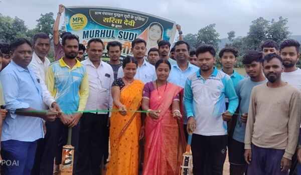 Bokaro: MPL cricket tournament begins, Ajay Hitman's thrilling win in the inaugural match