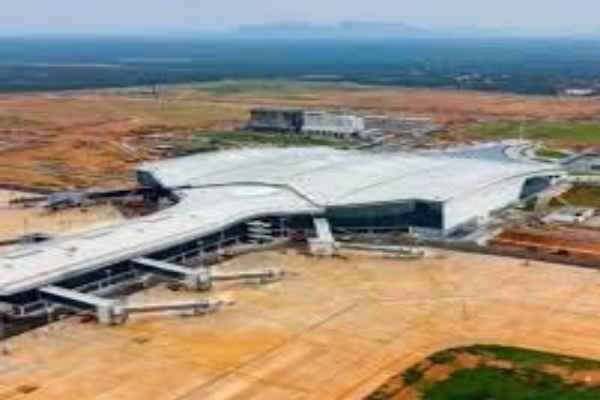 PM Modi inaugurated the Alluri Sitarama Raju International Airport and said, "Today is a very important day for the development of Andhra Pradesh and for the vision of Golden Andhra."

