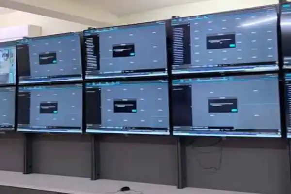 Of the 1,417 new CCTV cameras installed at RIMS, 1,414 are out of order, and the control room is also almost inactive.