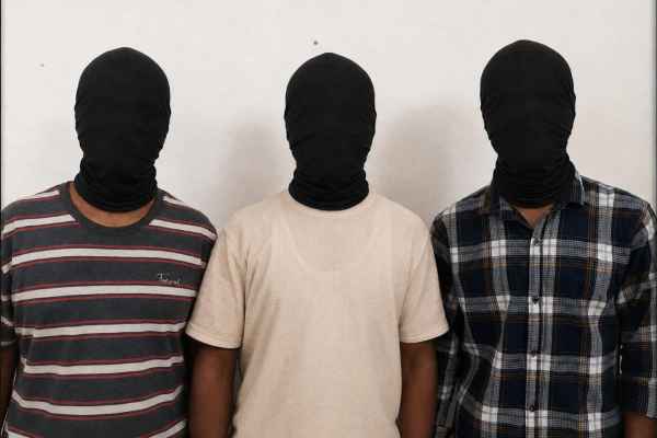 Lohardaga: Gas cylinder theft gang busted; four arrested, 17 cylinders recovered.