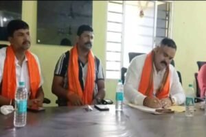 झारखंड पुलिस मेंस एसोसिएशन की बैठक में शामिल पदाधिकारी