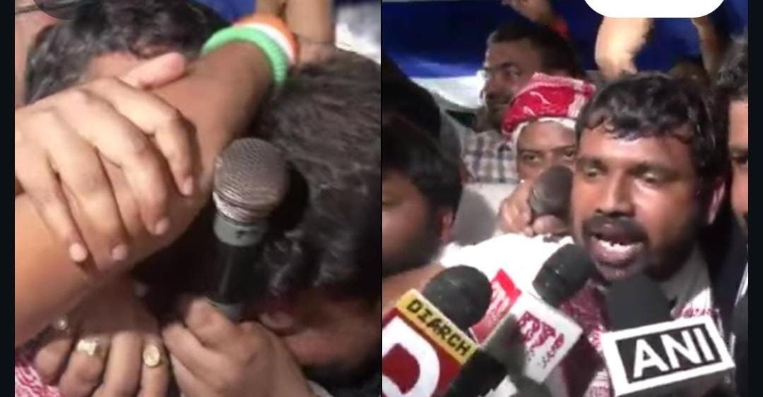 जब विक्ट्री साइन दिखाते हुए फफक पड़े युवा
