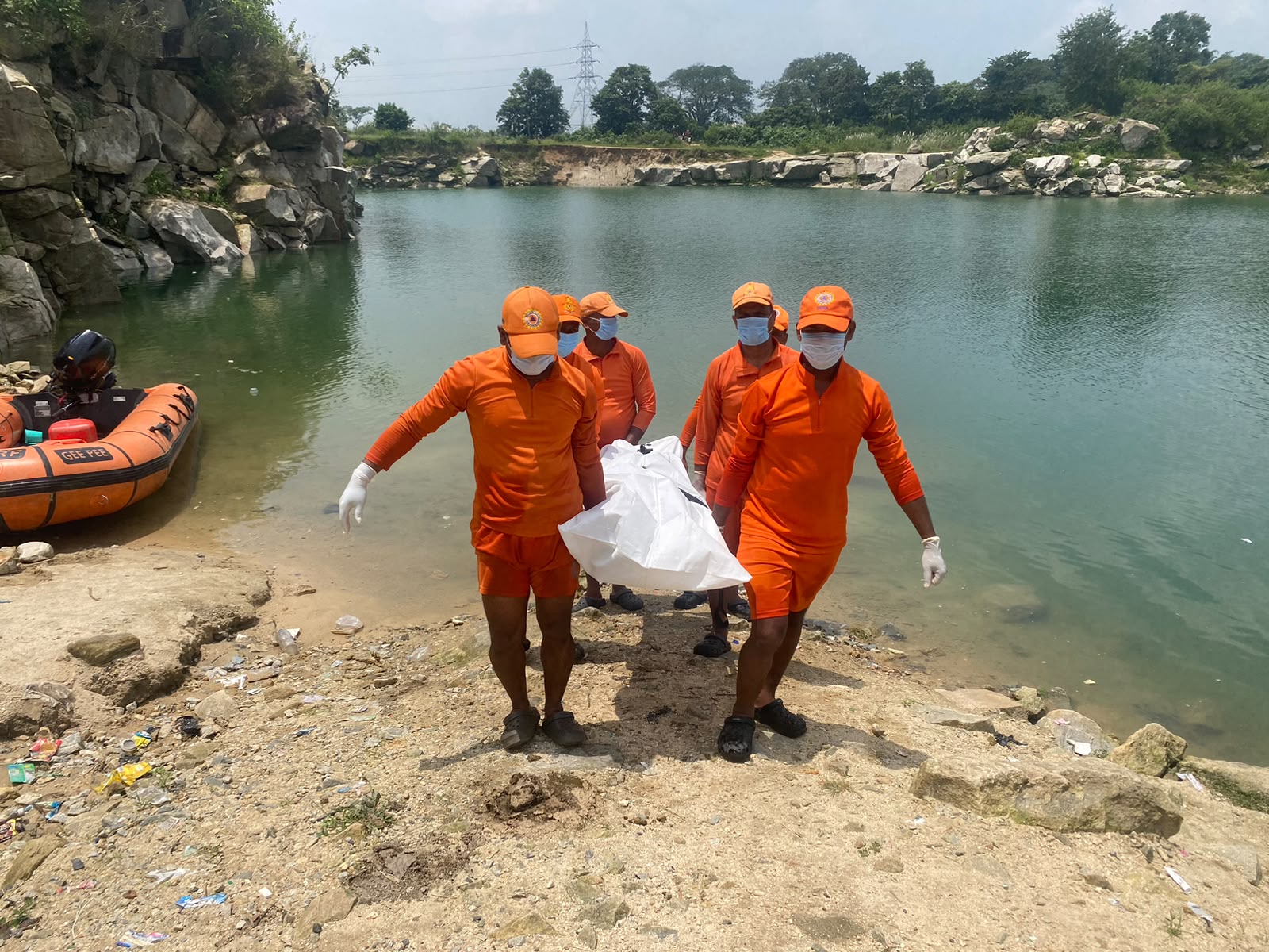 Body of youth who drowned in Tupudana's Blue Pond recovered
