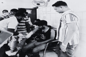 Injured student