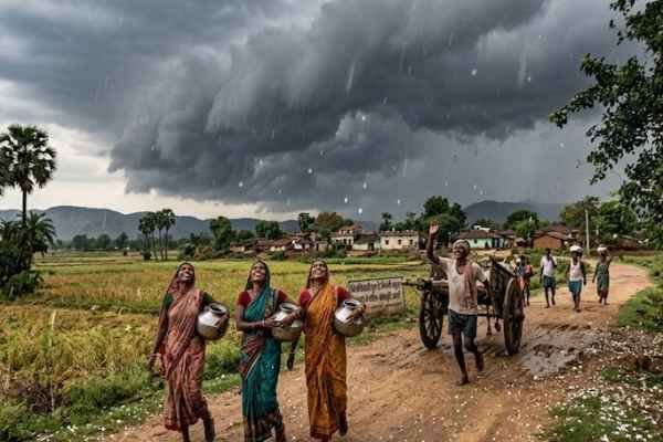 Jharkhand still faces 21% rainfall deficit, with only West Singhbhum receiving heavy rainfall.