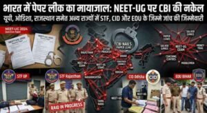 Paper leaks in India: CBI tightens its grip on NEET-UG; STF, CID, and EOU are responsible for investigations in Uttar Pradesh, Odisha, Rajasthan, and other states.