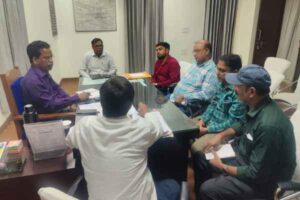 Giridih: Municipal Corporation busy in preparations for 15th August, Municipal Commissioner reviews cleanliness and beautification works