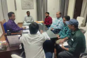 Giridih: Municipal Corporation busy in preparations for 15th August, Municipal Commissioner reviews cleanliness and beautification works