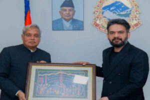 Meeting with Nepal PM: Indian Ambassador Naveen Srivastava met Balendra Shah, stressed on further strengthening India-Nepal relations.