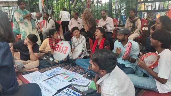 JPSC-JSSC agitation: AISA sets up a separate tent at Jaipal Singh Munda Stadium