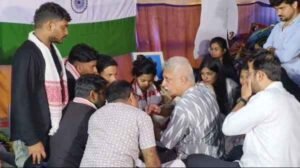 JPSC-JSSC agitation: Bollywood actor Piyush Mishra reaches Jaipal Singh Munda Stadium