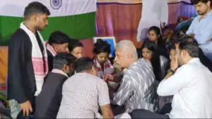 JPSC-JSSC agitation: Bollywood actor Piyush Mishra reaches Jaipal Singh Munda Stadium