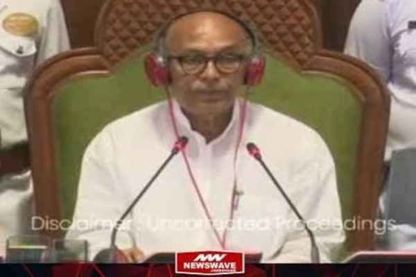 Monsoon Session: Speaker Rabindranath Mahato said, "Not coming to the House to ask questions is not a good practice in the parliamentary system."