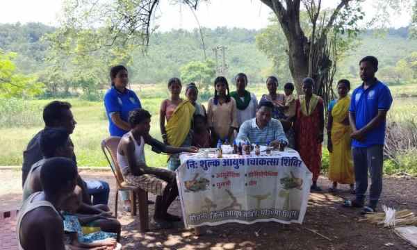 Chaibasa: Free AYUSH health camps organised in various blocks, 295 people received medical services.