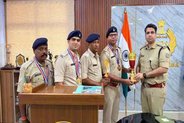 पुलिस शूटिंग प्रतियोगिता