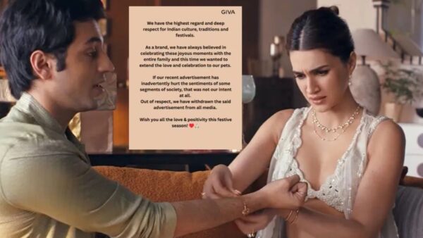Controversy over Kriti Sanon's Raksha Bandhan ad