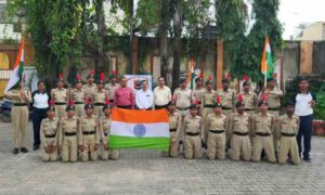 Ranchi: NCC cadets started 'Vande Mataram' campaign in Marwari College