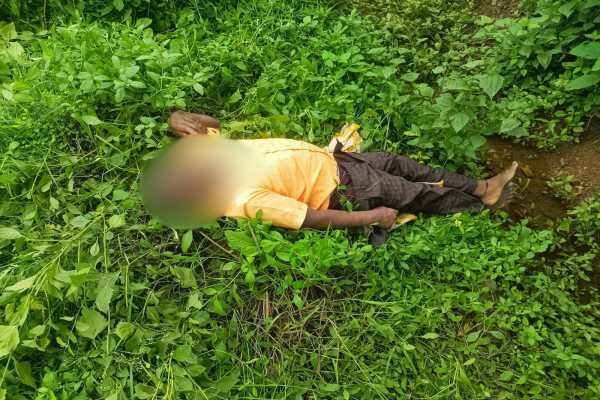 unidentified dead body